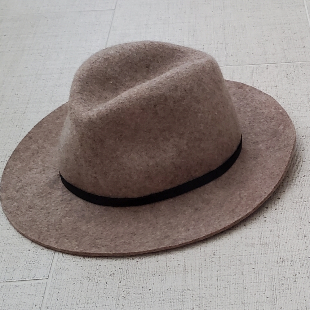 Banana Republic 100% Wool Fedora Hat, Neutral Brown, M/L, NEVER WORN! - Picture 14 of 14